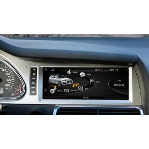 Audi Q7 Android 14.0 Autoradio Lettore DVD con 8GB+128GB Bluetooth Comandi al volante DAB WiFi 4G CarPlay Android Auto - 10,25