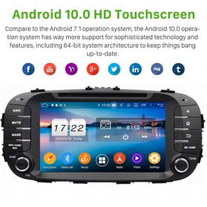 8" Android 10.0 Autoradio Navigatore GPS Specifico per Kia Soul (2014-2018)-1