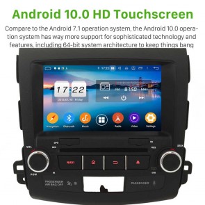 8" Android 10.0 Autoradio Navigatore GPS Specifico per Citroën C-Crosser (Dal 2007)-1