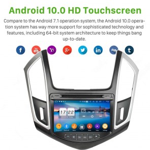 8" Android 10.0 Autoradio Navigatore GPS Specifico per Chevrolet Cruze (2013-2015)-1