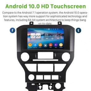 8" Android 10.0 Autoradio Navigatore GPS Specifico per Ford Mustang (Dal 2015)-1