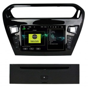 Peugeot 301 Android 10 Autoradio Lettore DVD con 8-Core 4GB+64GB Touchscreen Bluetooth Comandi al volante Microfono DSP DAB CD SD USB 4G LTE WiFi MirrorLink OBD2 CarPlay - 8