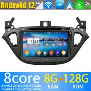 8" Android 12.0 Autoradio Navigatore GPS per Opel Corsa E (2014-2019)-1