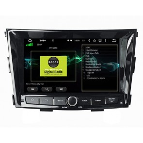 SsangYong Tivoli Android 10 Autoradio Lettore DVD con 8-Core 4GB+64GB Touchscreen Bluetooth Comandi al volante Microfono DSP DAB SD USB 4G LTE WiFi MirrorLink OBD2 CarPlay - 8