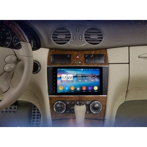 Mercedes CLK W209 Android 10 Autoradio Lettore DVD con 8-Core 4GB+64GB Touchscreen Bluetooth Comandi al volante Microfono DSP DAB CD SD USB 4G LTE WiFi OBD2 CarPlay - 8