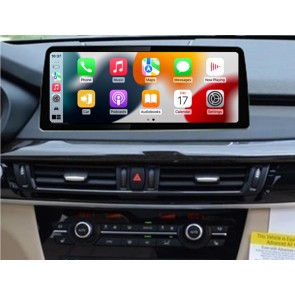 BMW X5 F15 Android 14.0 Autoradio Lettore DVD con 8-Core 8GB+128GB Touchscreen Bluetooth Comandi al volante Microfono DAB USB AUX WiFi 4G LTE CarPlay Android Auto - 12,3