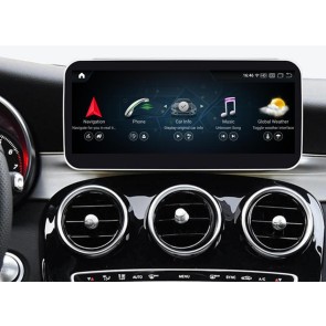 Mercedes GLC X253 Android 13.0 Autoradio Lettore Multimediale Navigazione GPS con 8-Core 8GB+256GB Touchscreen Bluetooth vivavoce SWC DAB USB WiFi 4G LTE CarPlay - 12,5