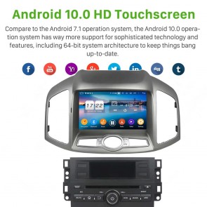 8" Android 10.0 Autoradio Navigatore GPS Specifico per Chevrolet Captiva (2012-2017)-1