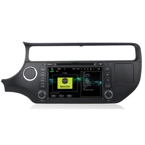 Kia Rio Android 13 Autoradio Lettore DVD con 8GB+128GB Bluetooth Comandi al volante DSP DAB USB 4G WiFi OBD2 CarPlay - 8