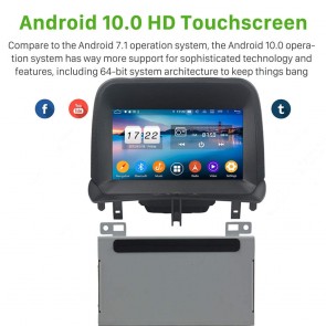8" Android 10.0 Autoradio Navigatore GPS Specifico per Ford Transit Courier (Dal 2014)-1