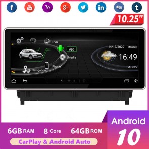 10,25" Android 10.0 Autoradio Navigatore GPS Lettore DVD per Audi A3 8V (2017-2019)-1