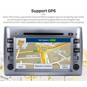 Fiat Stilo Android 13 Autoradio Lettore DVD con 4GB+64GB Bluetooth vivavoce DAB USB WiFi OBD2 CarPlay - 8