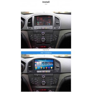 Opel Insignia Android 10 Autoradio Lettore DVD con 8-Core 4GB+64GB Touchscreen Bluetooth Comandi al volante Microfono DSP DAB CD SD USB 4G LTE WiFi MirrorLink OBD2 CarPlay - 8