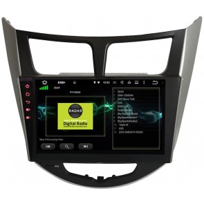 Hyundai Accent Android 10 Autoradio Lettore DVD con 8-Core 4GB+64GB Touchscreen Bluetooth Comandi al volante Microfono DSP DAB CD SD USB 4G LTE WiFi MirrorLink OBD2 CarPlay - 9