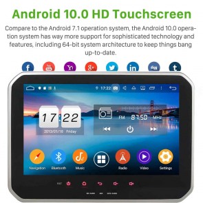 9" Android 10.0 Autoradio Navigatore GPS Specifico per Suzuki Ignis (Dal 2017)-1