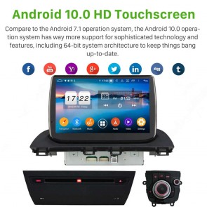 9" Android 10.0 Autoradio Navigatore GPS Specifico per Mazda 3 (2013-2018)-1