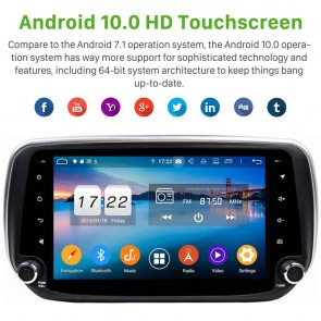 9" Android 10.0 Autoradio Navigatore GPS Specifico per Hyundai Santa Fe (2018-2020)-1