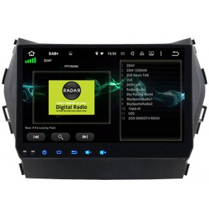 Hyundai Santa Fe Android 10 Autoradio Lettore DVD con 8-Core 4GB+64GB Touchscreen Bluetooth Comandi al volante Microfono DSP DAB CD SD USB 4G LTE WiFi MirrorLink CarPlay - 9