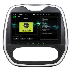 Renault Captur Android 13 Autoradio Lettore DVD con 8GB+128GB Bluetooth Comandi al volante DSP DAB USB 4G WiFi OBD2 CarPlay - 9