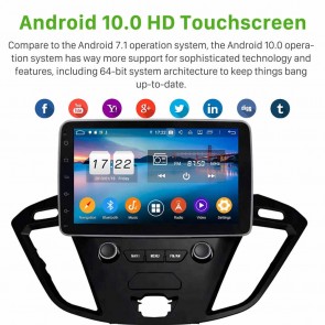 9" Android 10.0 Autoradio Navigatore GPS Specifico per Ford Transit (Dal 2014)-1