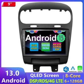 10,88" Android 14 Car Stereo Navigatore GPS Navigazione per Dodge Journey (Dal 2012)-1