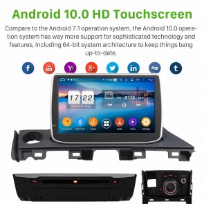 9" Android 10.0 Autoradio Navigatore GPS Specifico per Mazda 6 (2015-2018)-1