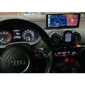 Audi A3 Android 13.0 Autoradio Lettore DVD con 8GB+64GB Bluetooth Controllo del volante DAB WiFi 4G CarPlay Android Auto - 10,25