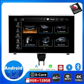 9" Android 12.0 Autoradio di Navigazione GPS Auto Stereo per Audi A6 C7/4G (Dal 2011)-1