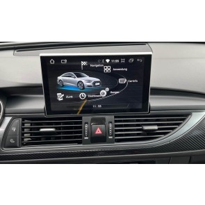 Audi A6 Android 13.0 Autoradio Lettore DVD con 8GB+128GB Bluetooth Controllo del volante DAB WiFi 4G CarPlay Android Auto - 9