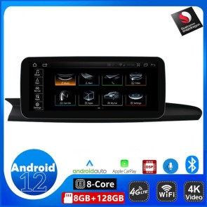 12,3" Android 12.0 Autoradio di Navigazione GPS Auto Stereo per Audi A6 C7/4G (2012-2018)-1