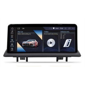 BMW Serie 1 E81 Android 13.0 Autoradio Lettore DVD con 8-Core 8GB+128GB Touchscreen Bluetooth Controllo del volante Microfono DAB DSP USB WiFi 4G LTE CarPlay Android Auto - 10,25