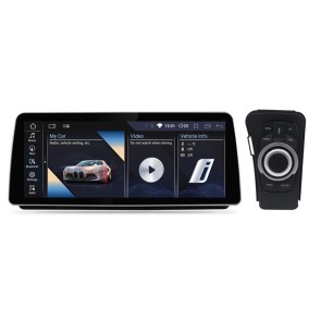 BMW Serie 3 E90 Android 13.0 Autoradio Lettore DVD con 8-Core 8GB+128GB Touchscreen Bluetooth Controllo del volante Microfono DAB DSP USB WiFi 4G LTE CarPlay Android Auto - 12,3