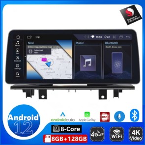 12,3" Android 12.0 Autoradio di Navigazione GPS Auto Stereo per BMW X1 F48 (2016-2017)-1