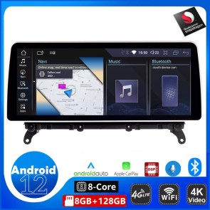 12,3" Android 12.0 Autoradio di Navigazione GPS Auto Stereo per BMW X4 F26 (Dal 2014)-1