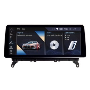 BMW X3 F25 Android 13.0 Autoradio Lettore DVD con 8-Core 8GB+128GB Touchscreen Bluetooth Controllo del volante Microfono DAB DSP USB WiFi 4G LTE CarPlay Android Auto - 12,3