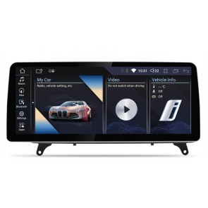 BMW X5 E70 Android 13.0 Autoradio Lettore DVD con 8-Core 8GB+128GB Touchscreen Bluetooth Controllo del volante Microfono DAB DSP USB WiFi 4G LTE CarPlay Android Auto - 12,3