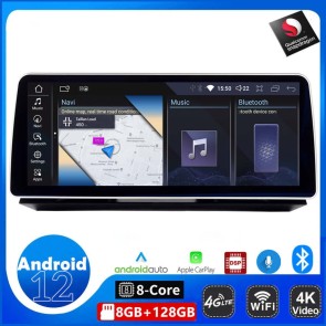 12,3" Android 12.0 Autoradio di Navigazione GPS Auto Stereo per BMW X5 F15 (Dal 2014)-1