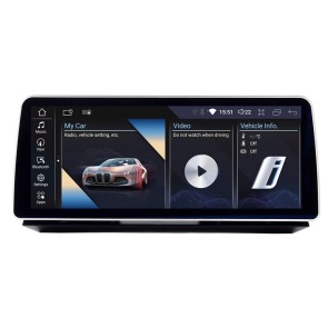 BMW X5 F15 Android 13.0 Autoradio Lettore DVD con 8-Core 8GB+128GB Touchscreen Bluetooth Controllo del volante Microfono DAB DSP USB WiFi 4G LTE CarPlay Android Auto - 12,3