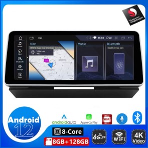 12,3" Android 12.0 Autoradio di Navigazione GPS Auto Stereo per BMW E91 (2004-2013)-1