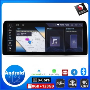 12,3" Android 12.0 Autoradio di Navigazione GPS Auto Stereo per BMW F31 (2017-2020)-1