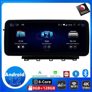 12,3" Android 12.0 Autoradio di Navigazione GPS Auto Stereo per Mercedes GLK X204 (Dal 2008)-1