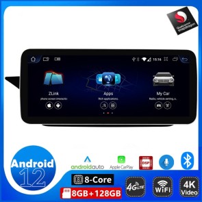 12,3" Android 12 Autoradio di Navigazione GPS Auto Stereo per Mercedes W207 (2015-2016)-1