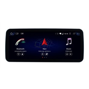 Mercedes Classe C W205 Android 13.0 Autoradio Lettore DVD con 8-Core 8GB+128GB Touchscreen Bluetooth Controllo del volante DAB DSP USB WiFi 4G LTE CarPlay Android Auto - 12,3