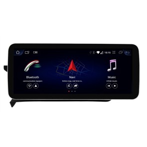Mercedes Classe C W204 Android 13.0 Autoradio Lettore DVD con 8-Core 8GB+128GB Touchscreen Bluetooth Controllo del volante DAB DSP USB WiFi 4GLTE CarPlay Android Auto - 12,3