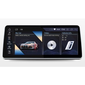 BMW Serie 2 F22 Android 13.0 Autoradio Lettore DVD con 8-Core 8GB+128GB Touchscreen Bluetooth Controllo del volante Microfono DAB DSP USB WiFi 4G LTE CarPlay Android Auto - 12,3