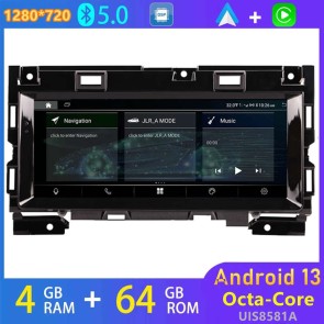 10,25" Android 13.0 Car Stereo Navigatore GPS Navigazione per Jaguar XF X260 (2016-2020)-1