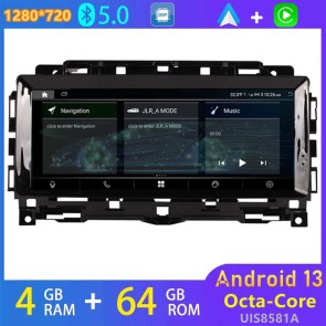 10,25" Android 13.0 Car Stereo Navigatore GPS Navigazione per Jaguar XE X760 (2015-2020)-1