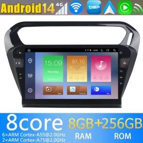 10" Android 14.0 Autoradio con Navigatore GPS per Citroën C-Elysée (2013-2020)-1