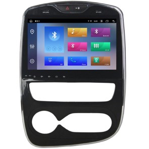 Renault Clio Android 14 Autoradio Navigazione GPS Auto Stereo Lettore Multimediale con 8+256GB Bluetooth DAB DSP USB 4G WiFi Telecamere 360° CarPlay Android Auto - 10
