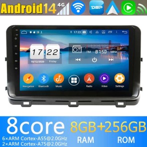 10" Android 14.0 Autoradio con Navigatore GPS per Kia Ceed (2020-2023)-1